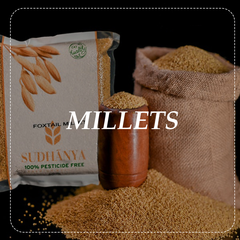 Unpolished whole Grain Millets with zero Impurities 