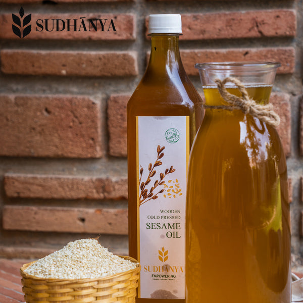 Sudhanya Cold Pressed Sesame Oil 1L