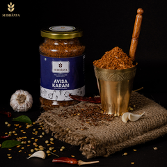 Organic Avisa Karam Podi (Flax Seeds Powder)