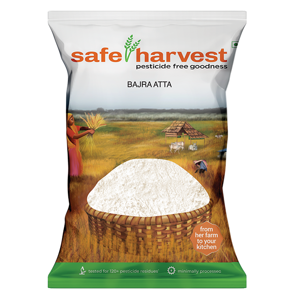 Safe Harvest Bajra Atta 500g