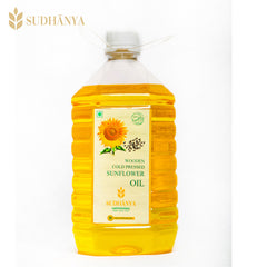 Sunflower oil- Cold Pressed - 5 Litres