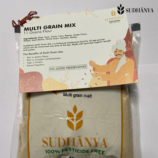 Organic Multi Grain Mix ( 11 Grain Sprouted Flour )