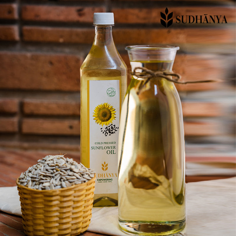 Sunflower oil- Wooden & Cold Pressed 1 litre